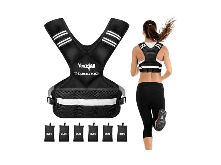 Yes4All Adjustable Weighted Vest 20-32lbs