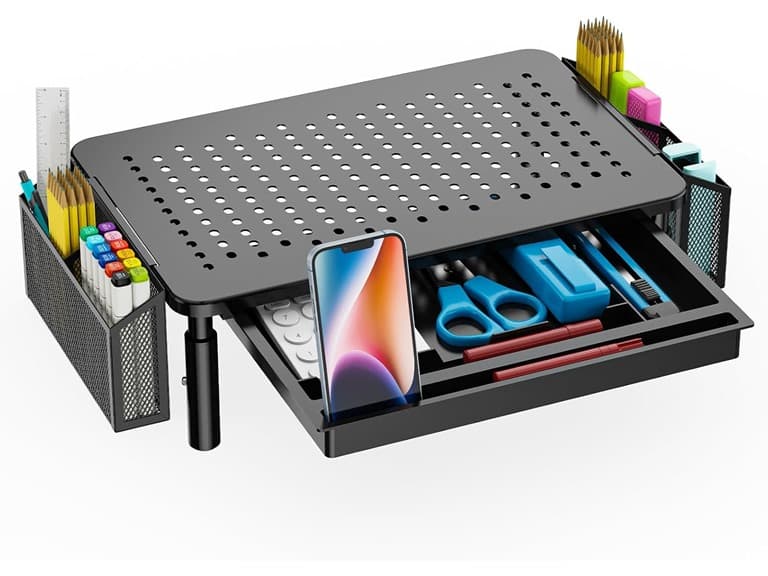 WALI Computer Monitor Stand with Storage