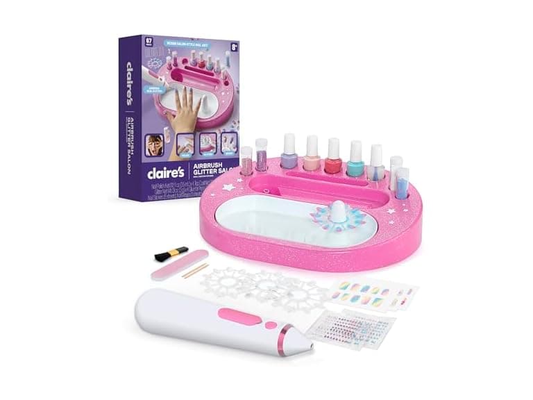 Claire's Kids Nail Art Kit 67-Piece Set