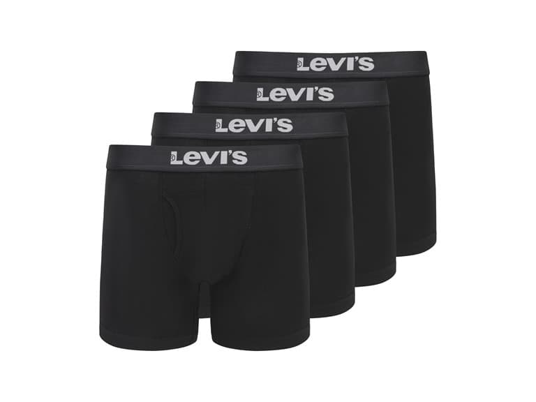 Levi's Men's 4-Pack Cotton Boxer Brief