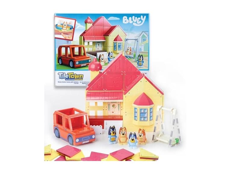 Tile Town Bluey Heeler Home & Vehicle