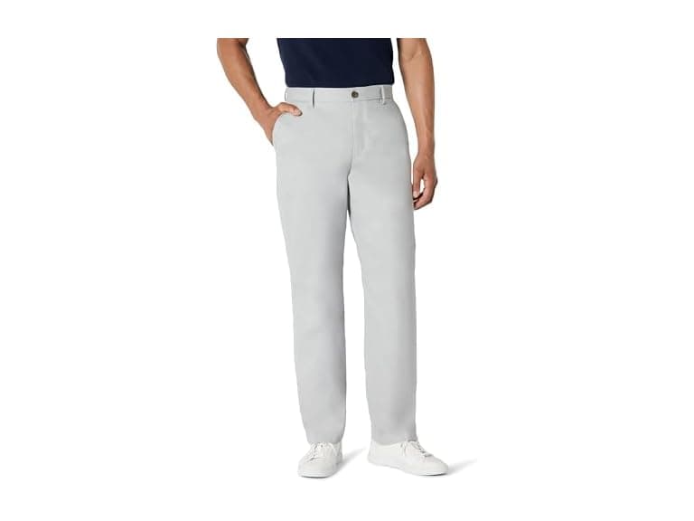 Amazon Essentials Men Classic-fit Flat-front Pant