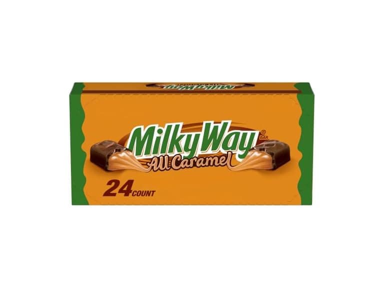 Milky Way All Caramel Milk Choc Bar 24ct