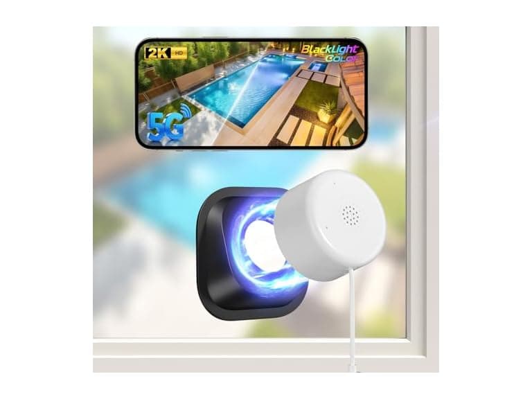 Gyliziex 4MP 2K Window Security Camera