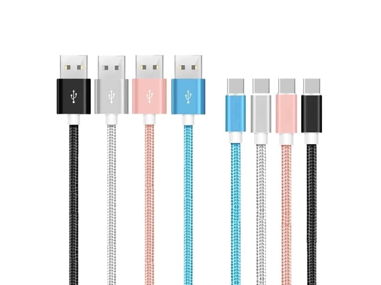 TC 4 Pack USB Type A to USB Type C Cable | 10ft