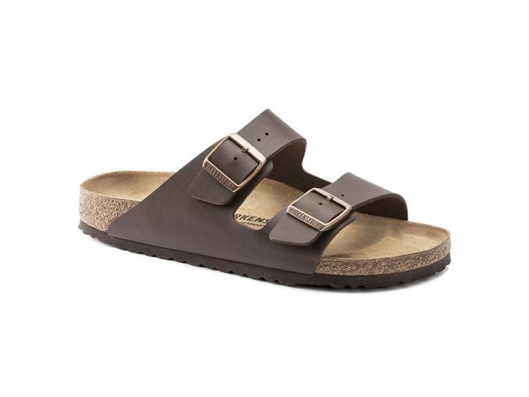 Birkenstock Unisex Arizona Birko-Flor Dark Brown