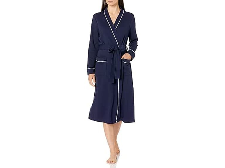 Amazon Essentials Womens Lt Waffle Bath Robe