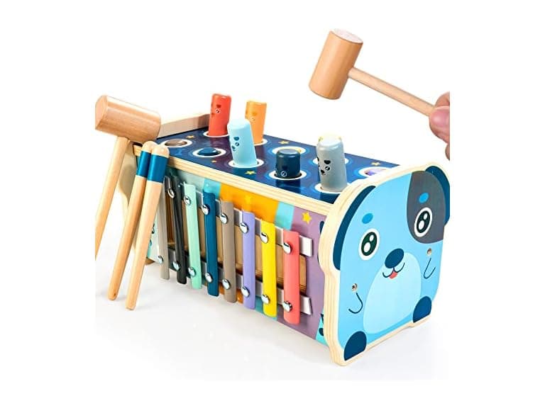 KIDWILL Wooden Pounding Toy