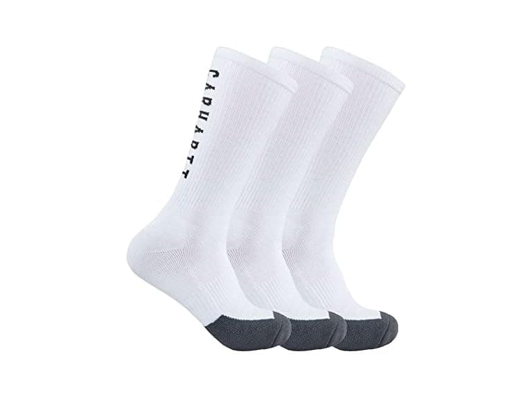 Carhartt Men Force Midweight Logo Crew Sock