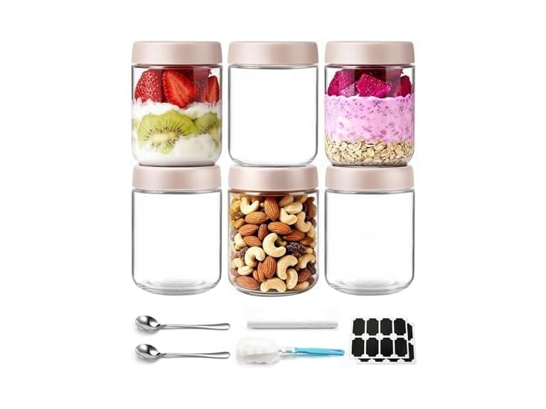 Cozyverge 16 oz Overnight Oats Containers