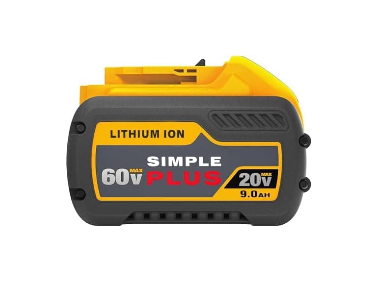 Simple Plus Replacement DeWalt MAX 9.0Ah Battery