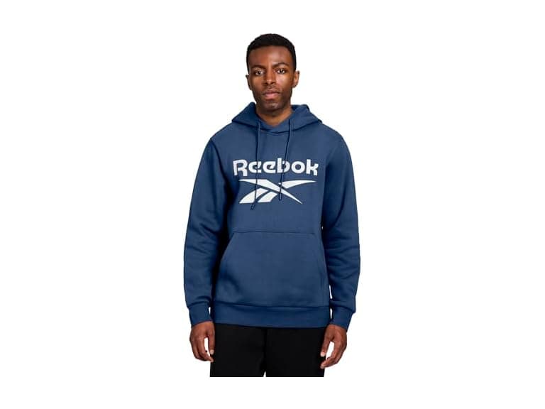 Reebok Cotton Fleece Hooded Sweatshirt