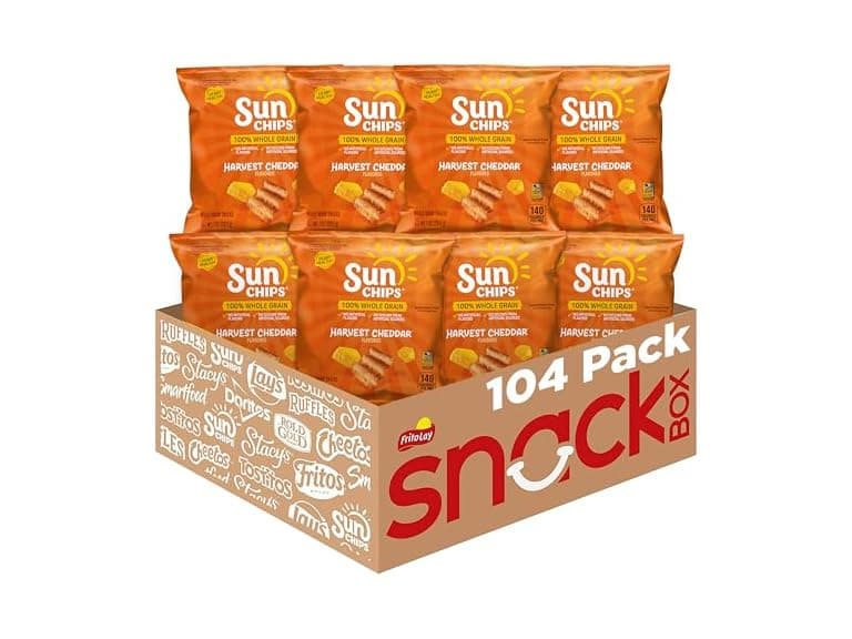 SunChips Harvest Cheddar Pack of 104