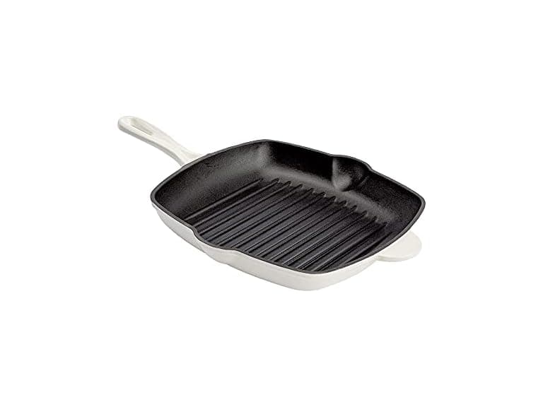 Country Living Enameled Cast Iron11-Inch, Cream