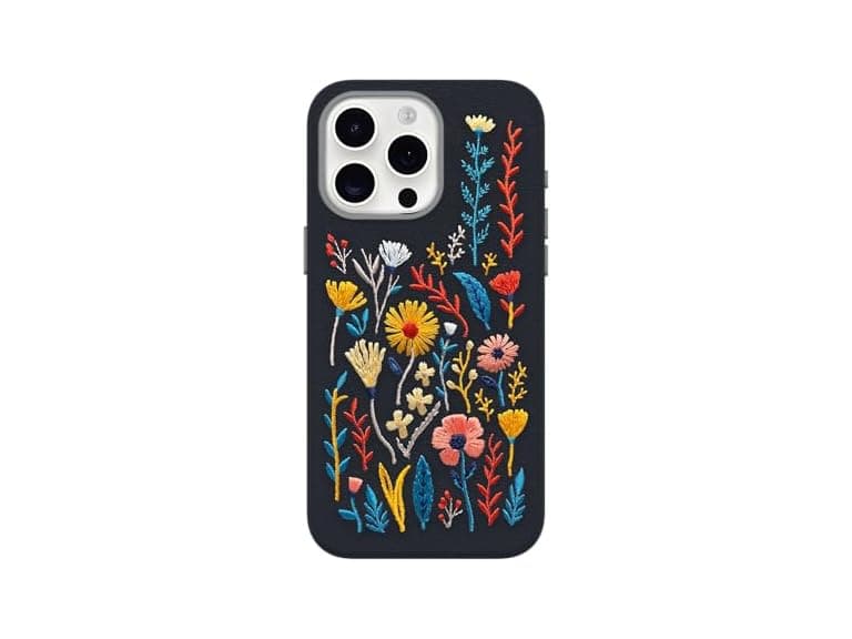 OtterBox iPhone 15 Pro Max Embroidery Symmetry Series Case