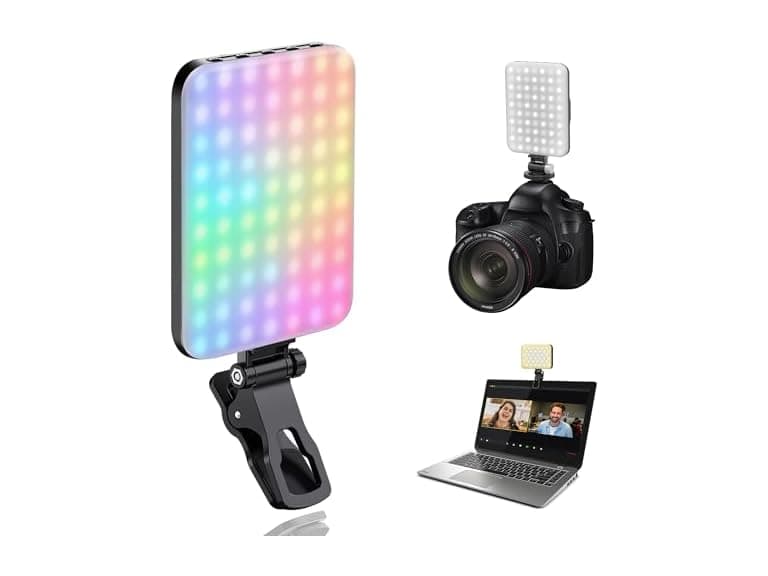 108 LED Video Light, 2500K-6500K RGB