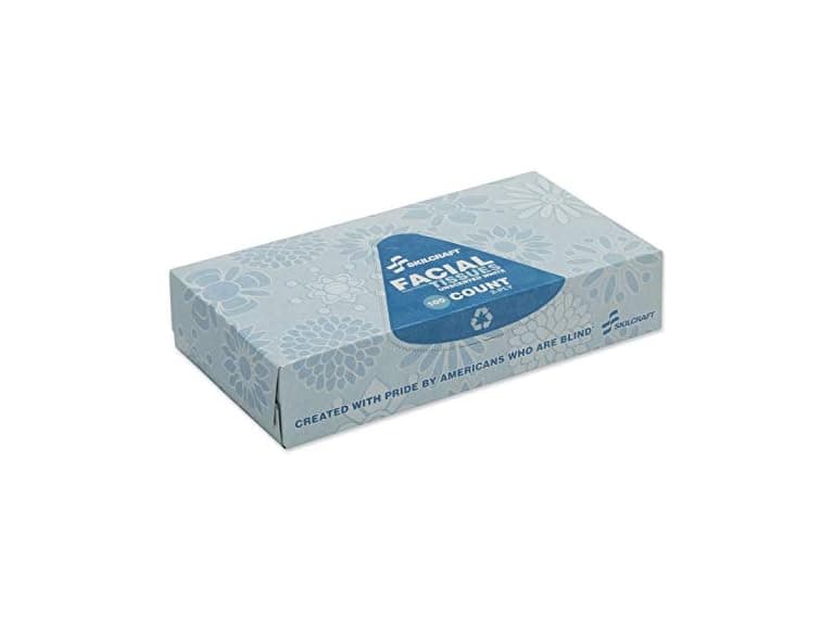 8540 Facial Tissue White