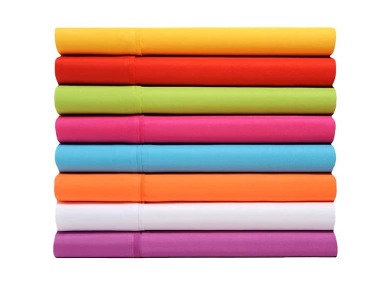 4-Piece "Brights" Microfiber Sheet Set