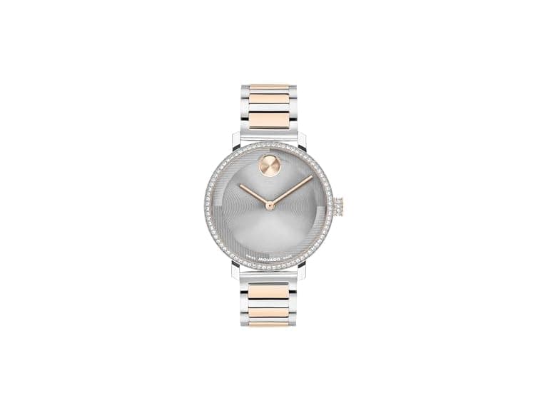 Movado Women's Bold Rose Gold Crystal-Set - Watch (New - Open Box)