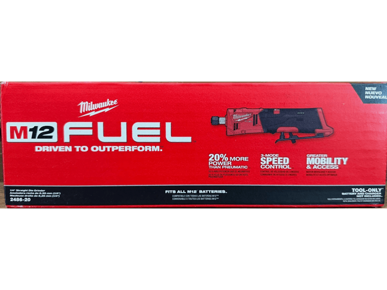 Milwaukee 2486-20 M12 FUEL In line Die Grinder