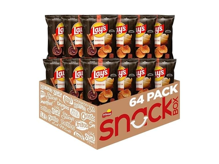 Lays Potato Chips Barbecue Pack of 64