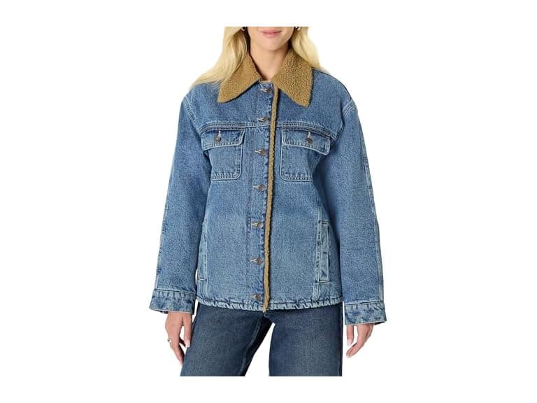 Amazon Essentials Women Oversized-fit Lined Jacket