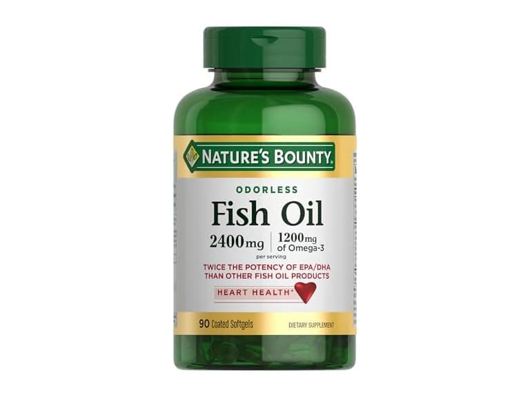 Natures Bounty Odorless Fish Oil 1200mg 90ct