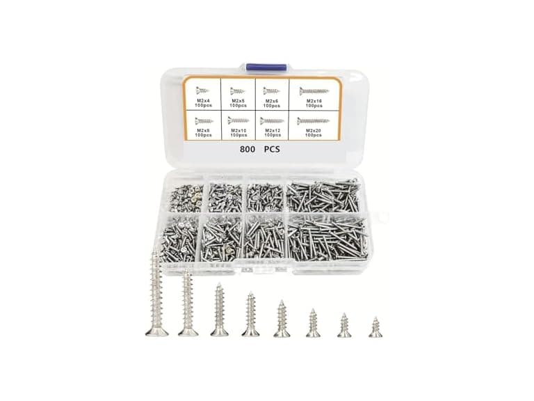 TREXCFGH CON-35 800pcs Screw Assortment Kit