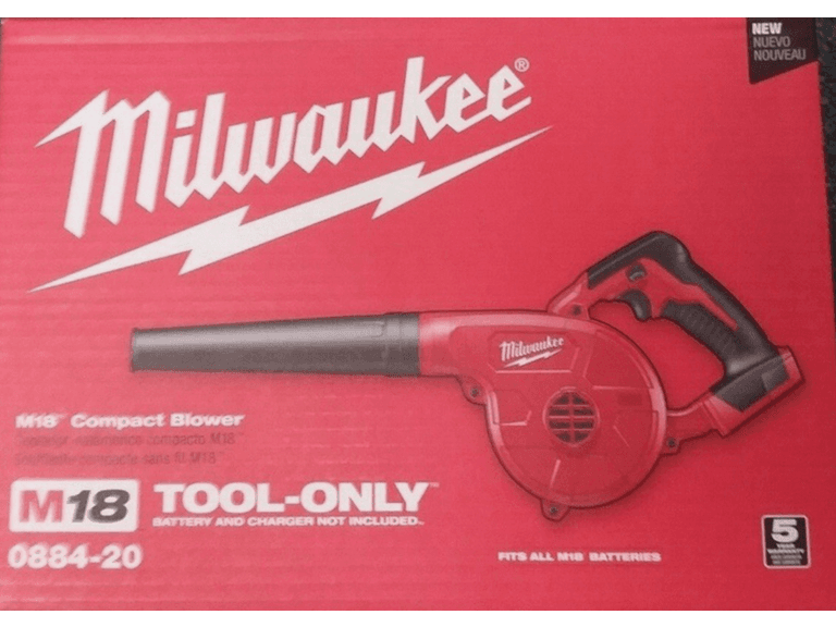 Milwaukee 0884-20 M18 18V Compact Blower