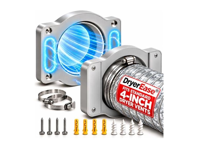 DryerEase 4" Dryer Vent Connector Kit