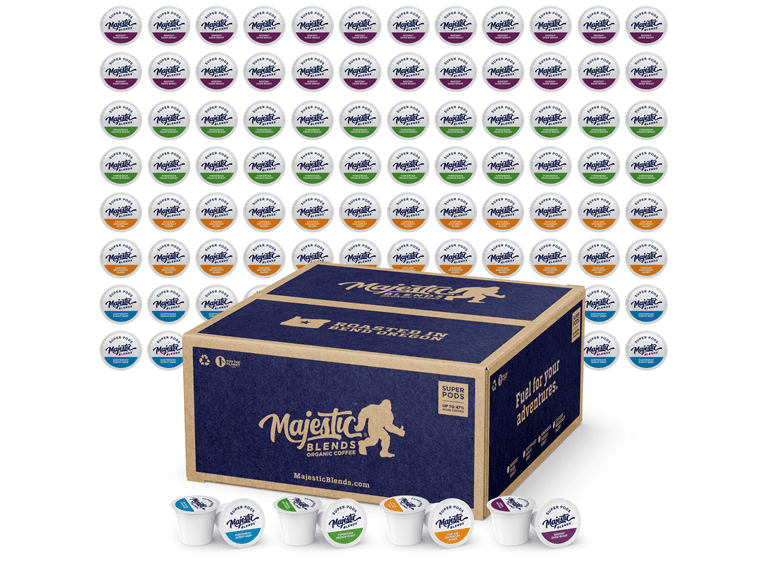 (96ct) Majestic Blends Organic K-cups