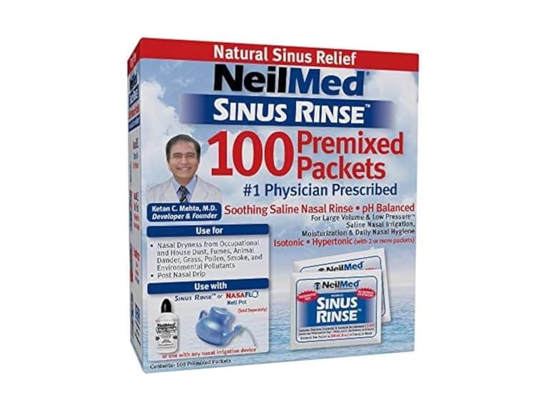 NeilMed Sinus Rinse 100 Premixed Packets