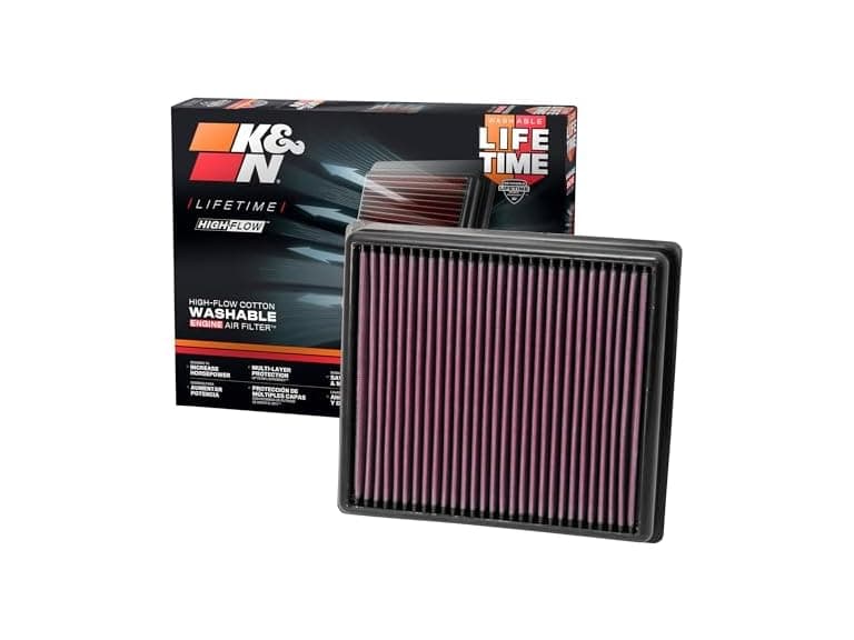 K&N High-Flow Original Lifetime Engine Air Filter