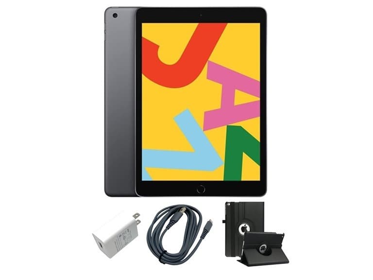 Apple 10.2" iPad 7 with Case (2019) (Open Box) (Refurbished; Open Box)