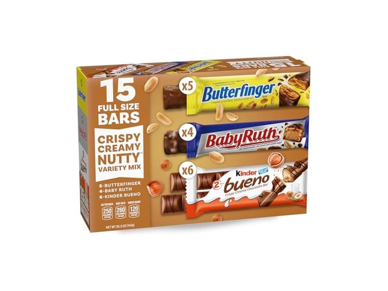 Butterfinger Baby Ruth Kinder Variety 26