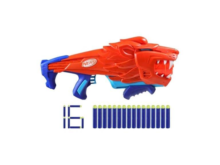 NERF Wild Lionfury, Easy Play Dart Blaster