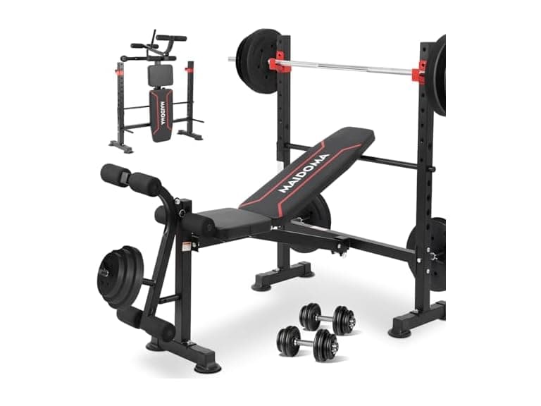MAIDOMA 1500LBS 8 IN 1 Weight Bench