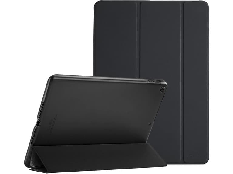 ProCase 9.7" iPad Ultra-Slim Stand Case Black