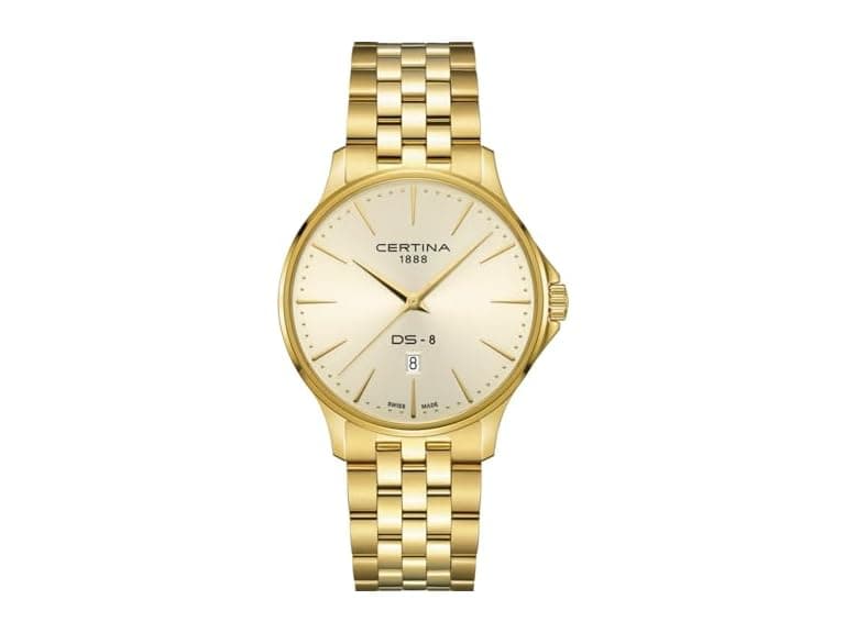 Certina, Mens, DS 8 Gent, 40, mm, Steel, Quartz, Precidrive, Watch