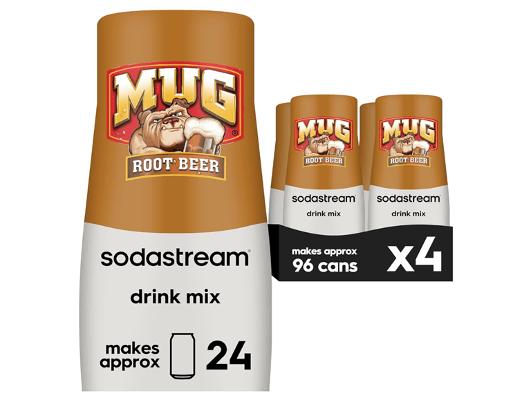 SodaStream 4-Pack Mug Rootbeer Drink Mixes