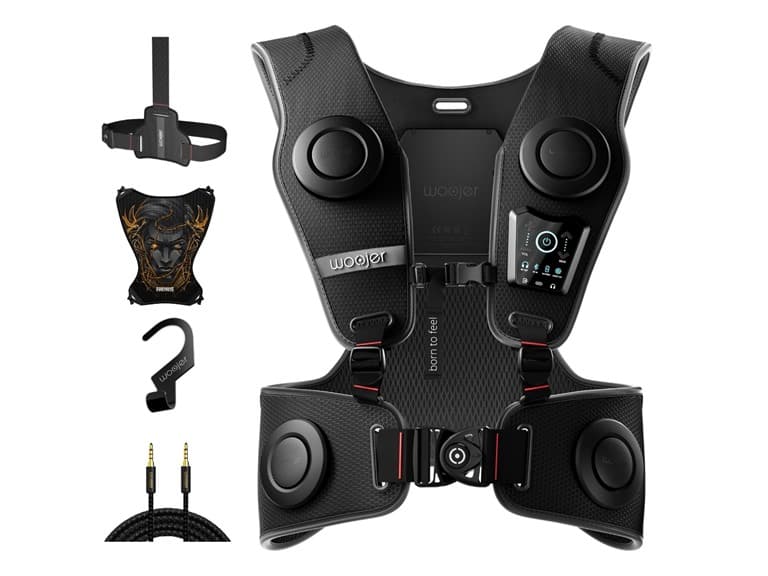 Woojer Fortnite Vest 3 – Midas Edition Bundle