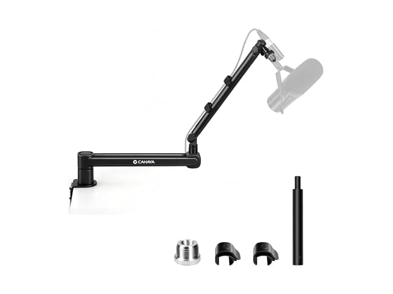 CAHAYA Low Profile Mic Arm Boom Stand