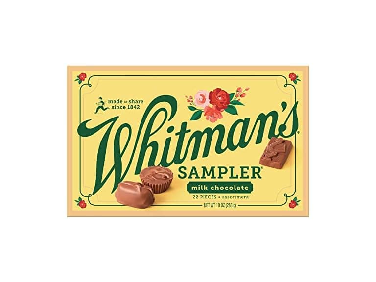 Whitmans Sampler Milk Choc Gift Box 10oz