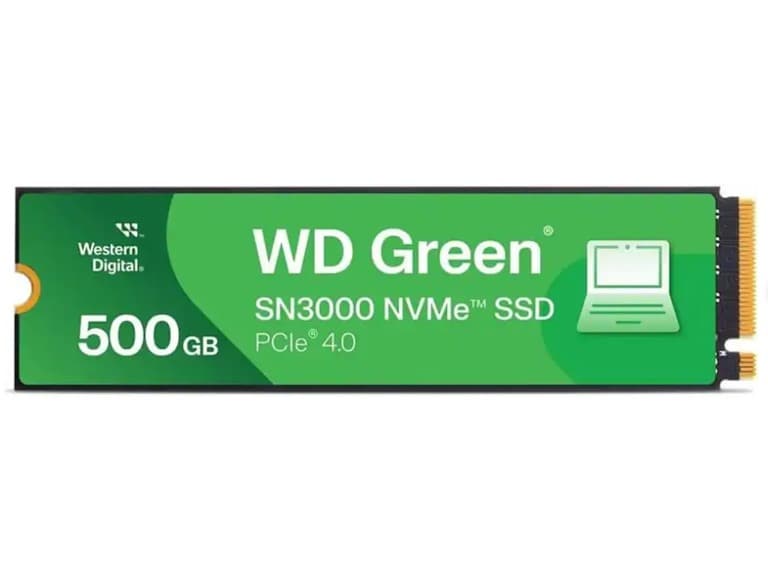 Western Digital 500GB WD Green SN3000 NVMe Internal SSD