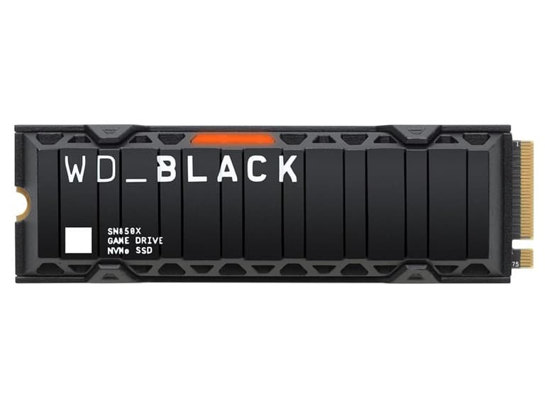 WD Black SN850X 8TB NVMe SSD with Heatsink