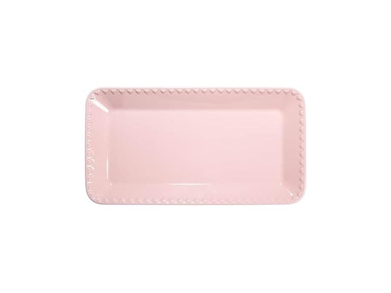 Paris Hilton Rectangle Ceramic Stoneware Tray