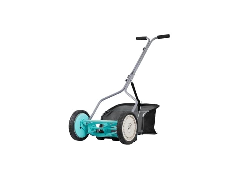 14" 5-Blade Reel Mower with Grass Catcher