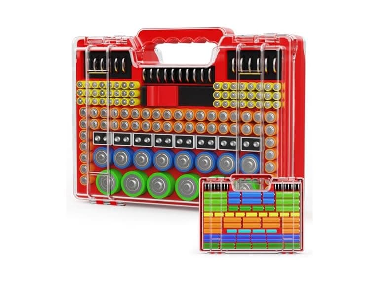 Yeenhoopy Battery Organizer Holder