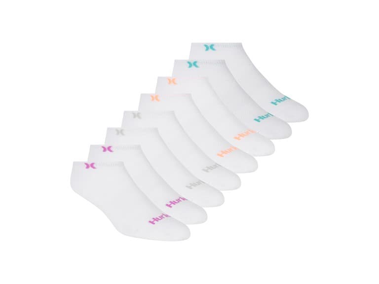 Hurley Women's 16-Pairs Low Cut Socks