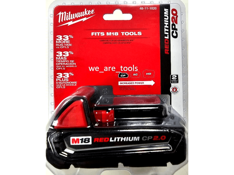 Milwaukee 48-11-1820 2.0 Compact Battery Pack